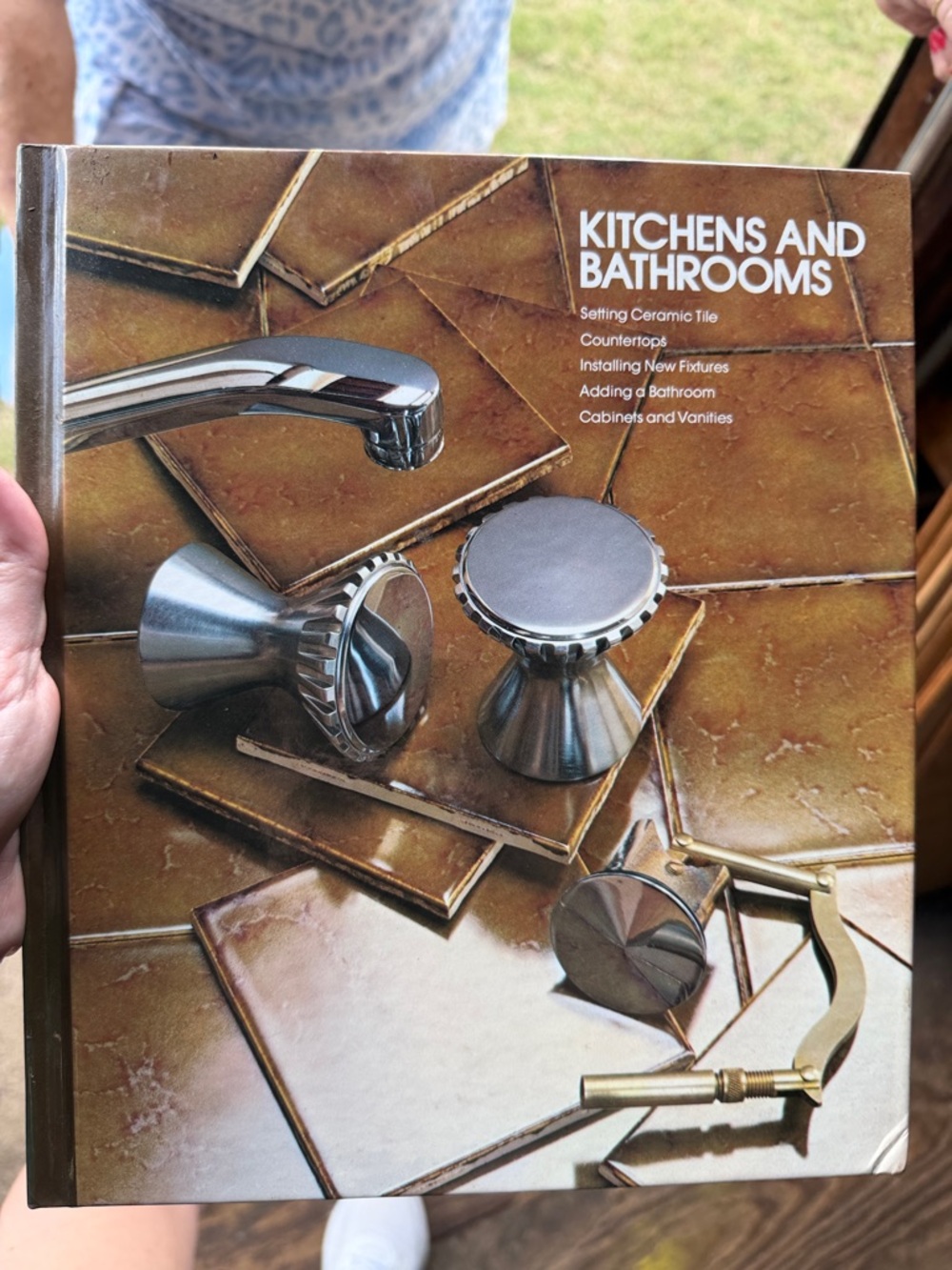 Kitchens and Bathrooms: Comprehensive Home Improvement Guide (Brown Cover)